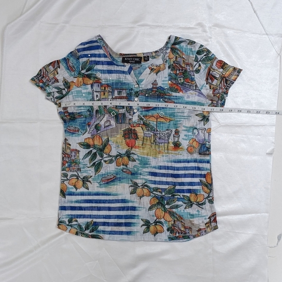 Knit Chic Resort T-shirt, Small - Picture 5 of 5